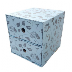 Next συρταριέρα 2συρτ. "Γαλάζιο-μπλε" Υ22x23x21εκ.